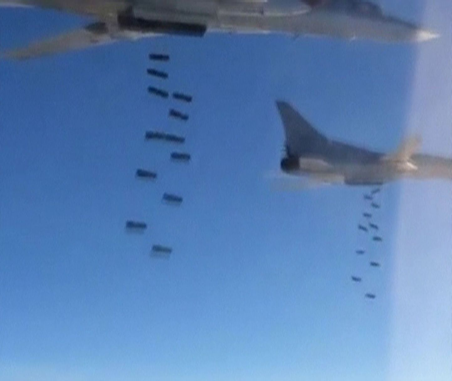 Vene õhuväed Süürias rünnakut läbi viimas.