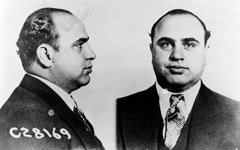 Al Capone politseifotol / Scanpix