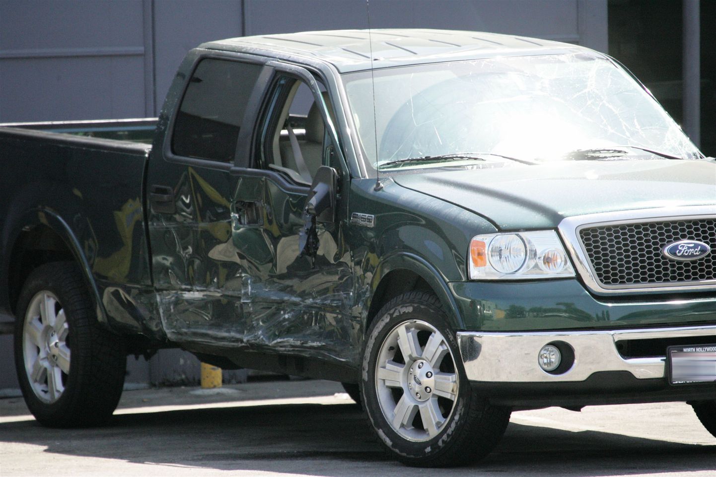 Shia LaBeoufi auto pärast 27. juulil toimunud õnnetust