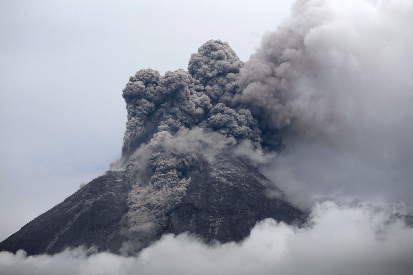 Vulkaan Merapi.