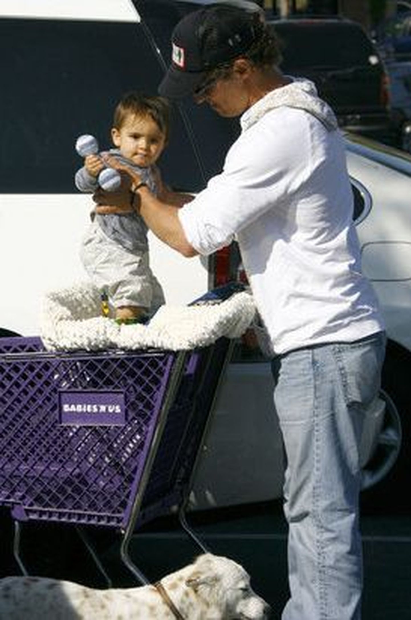 Matthew McConaughey koos poja Levi Alvesiga