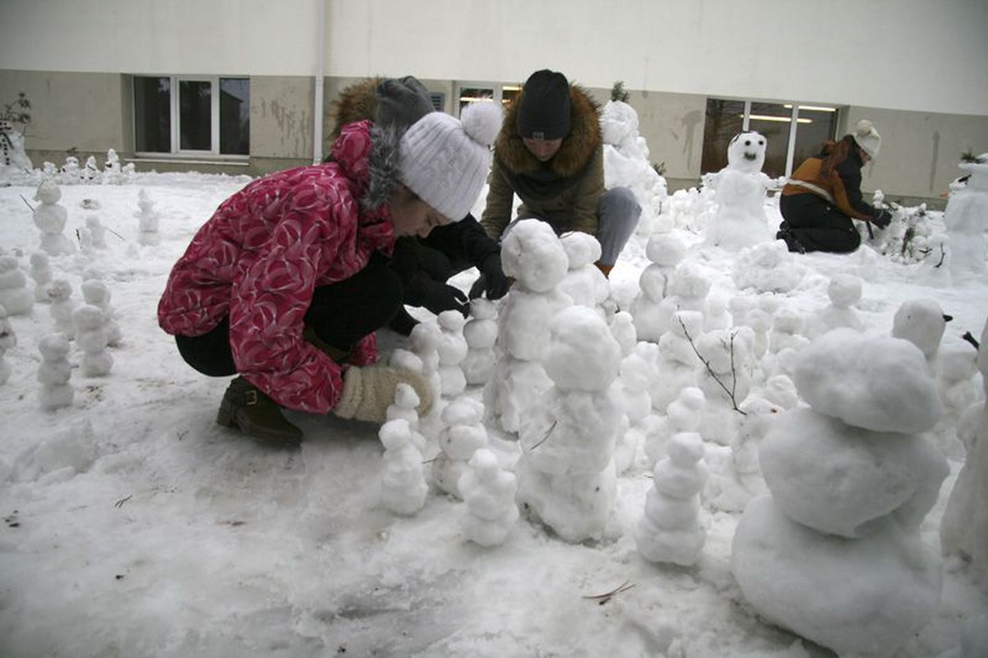 Kunda ühisgümnaasium tahtis meisterdada 1000 lumememme.