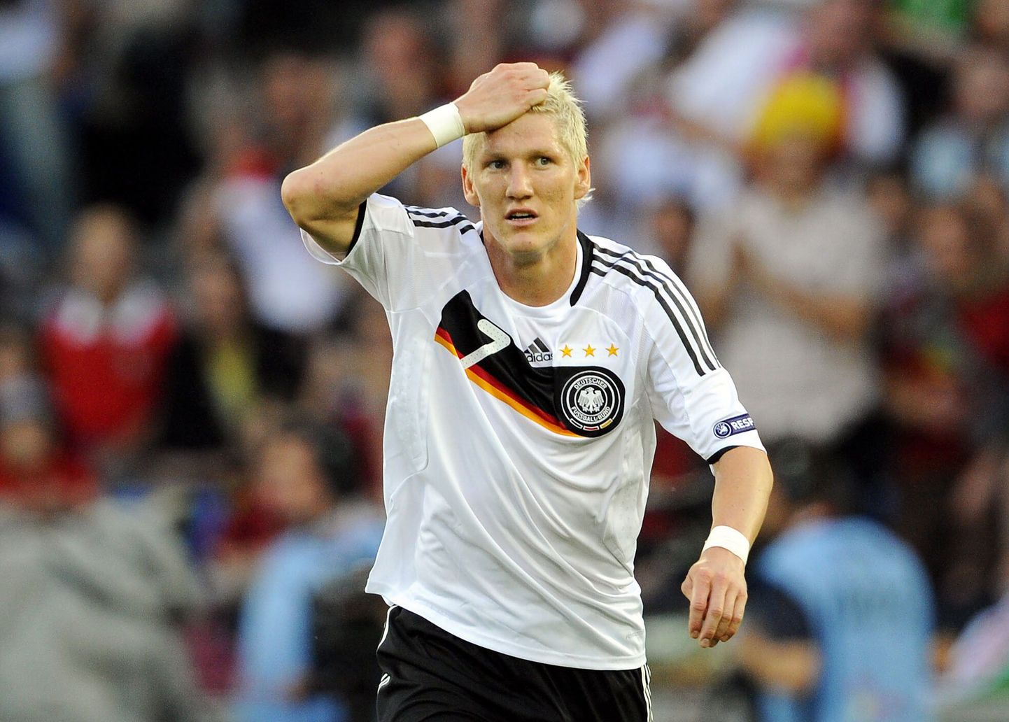 Saksamaa koondise poolkaitsja Bastian Schweinsteiger.