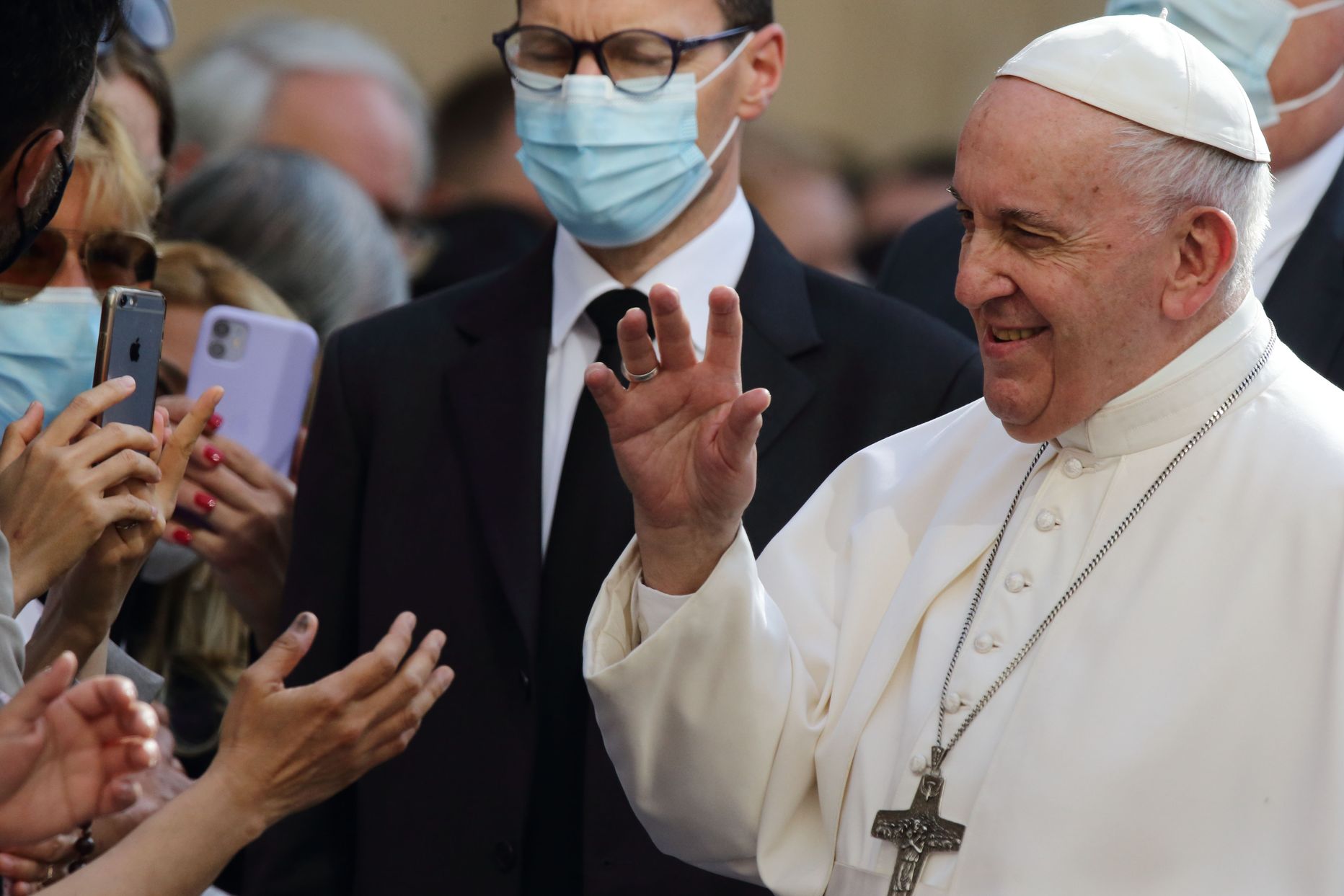 Paavst Franciscus.