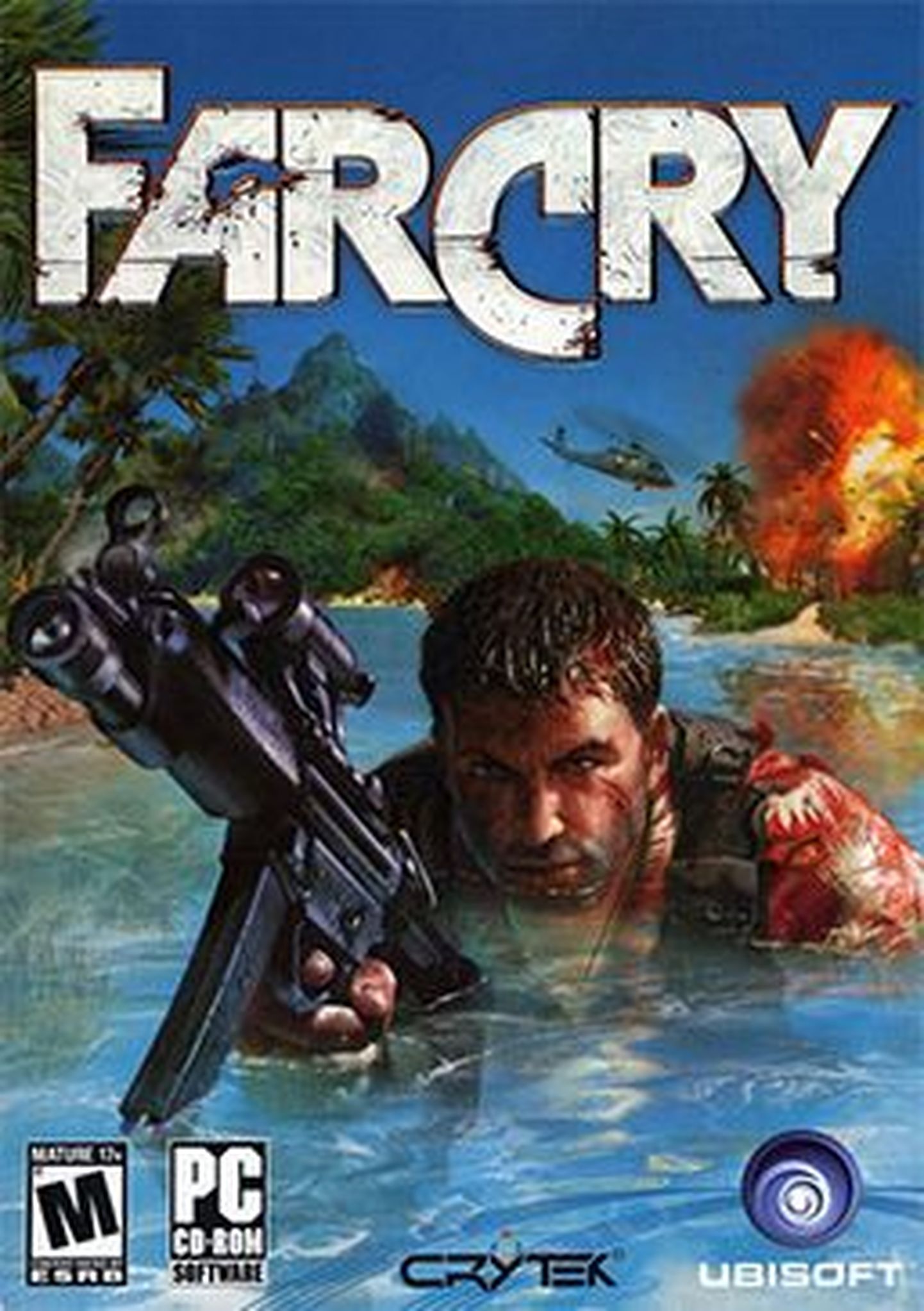 Videomängu «Far Cry» kaanekujundus.