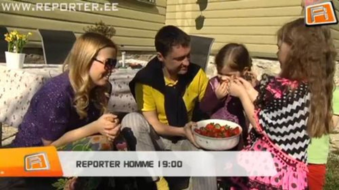 Журналисты передачи Reporter (Kanal 2) пришли в гости к премьер-министру Эстонии Таави Рыйвасу и его семье.