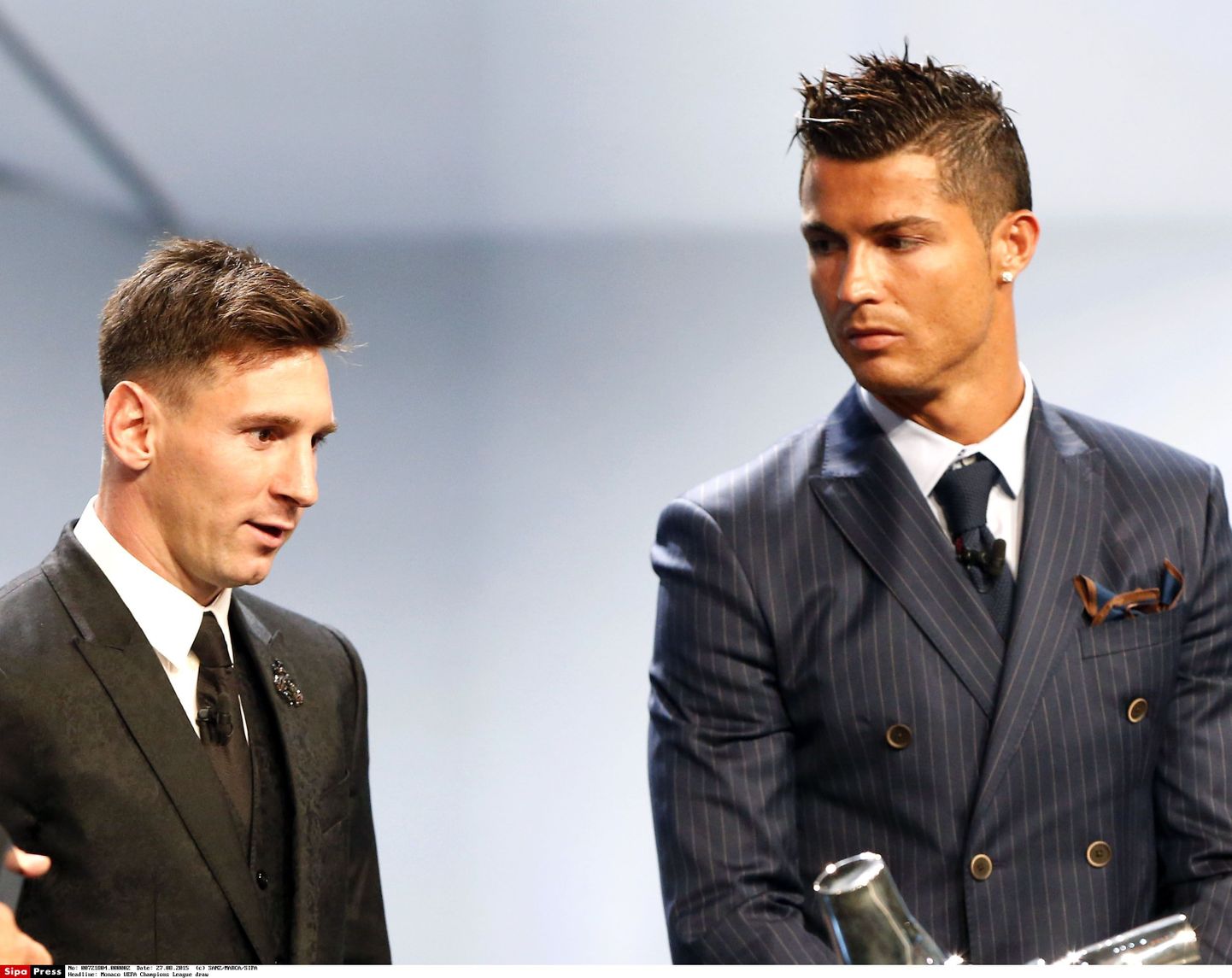 Lionel Messi ja Cristiano Ronaldo, kes viimased aastad on teinud parimate valimisel puhta töö.