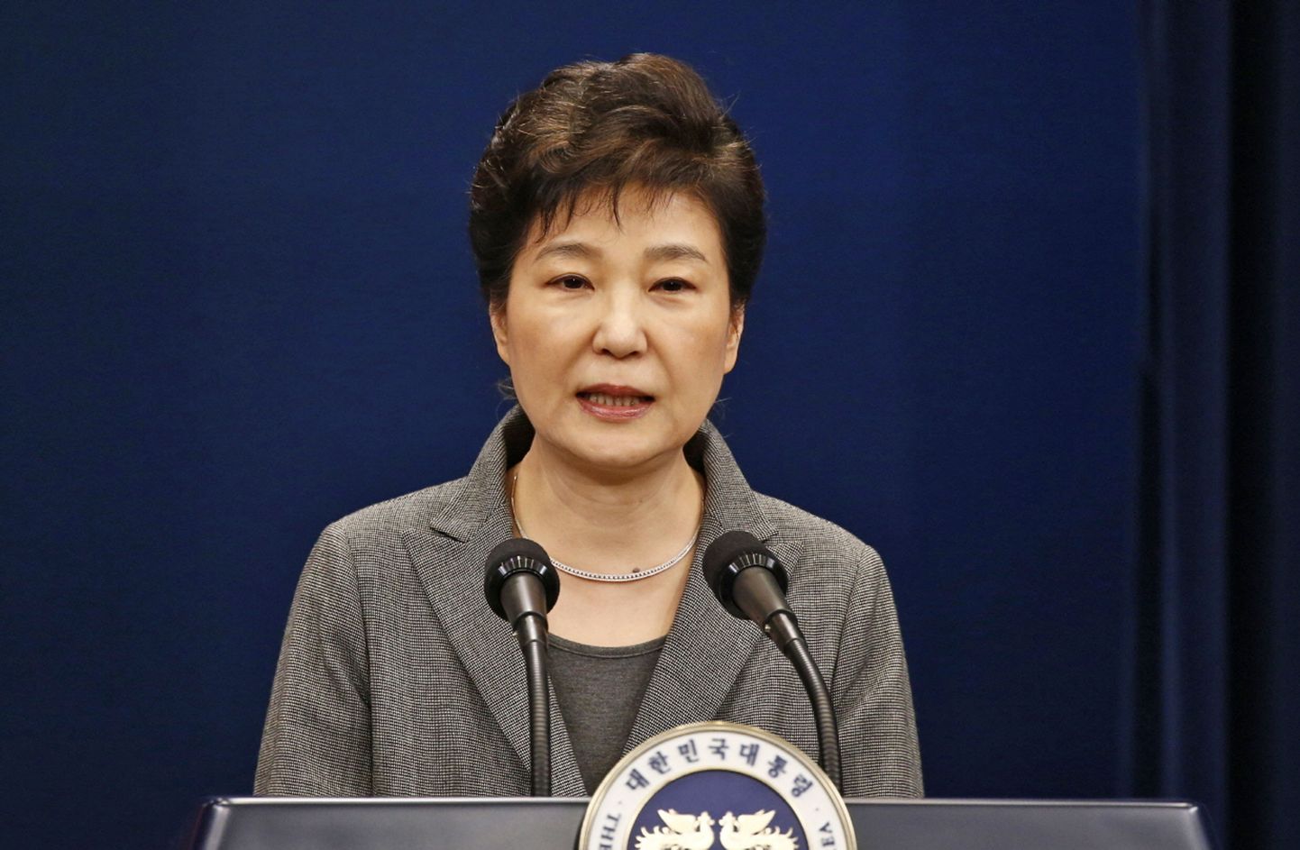 Lõuna-Korea president Park Geun-hye