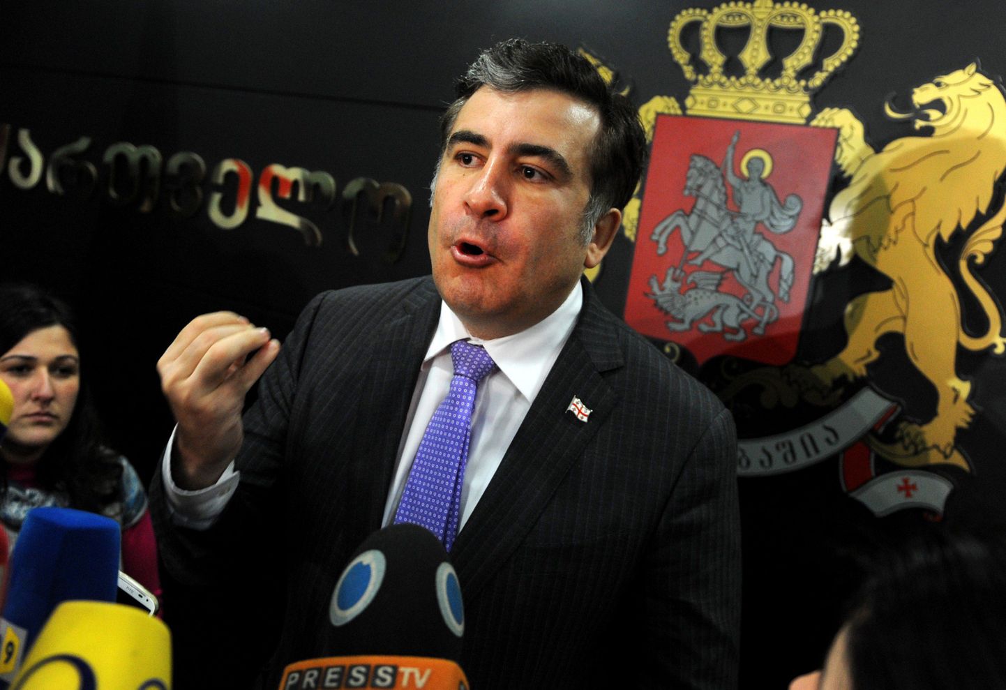 Gruusia president Mihheil Saakašvili