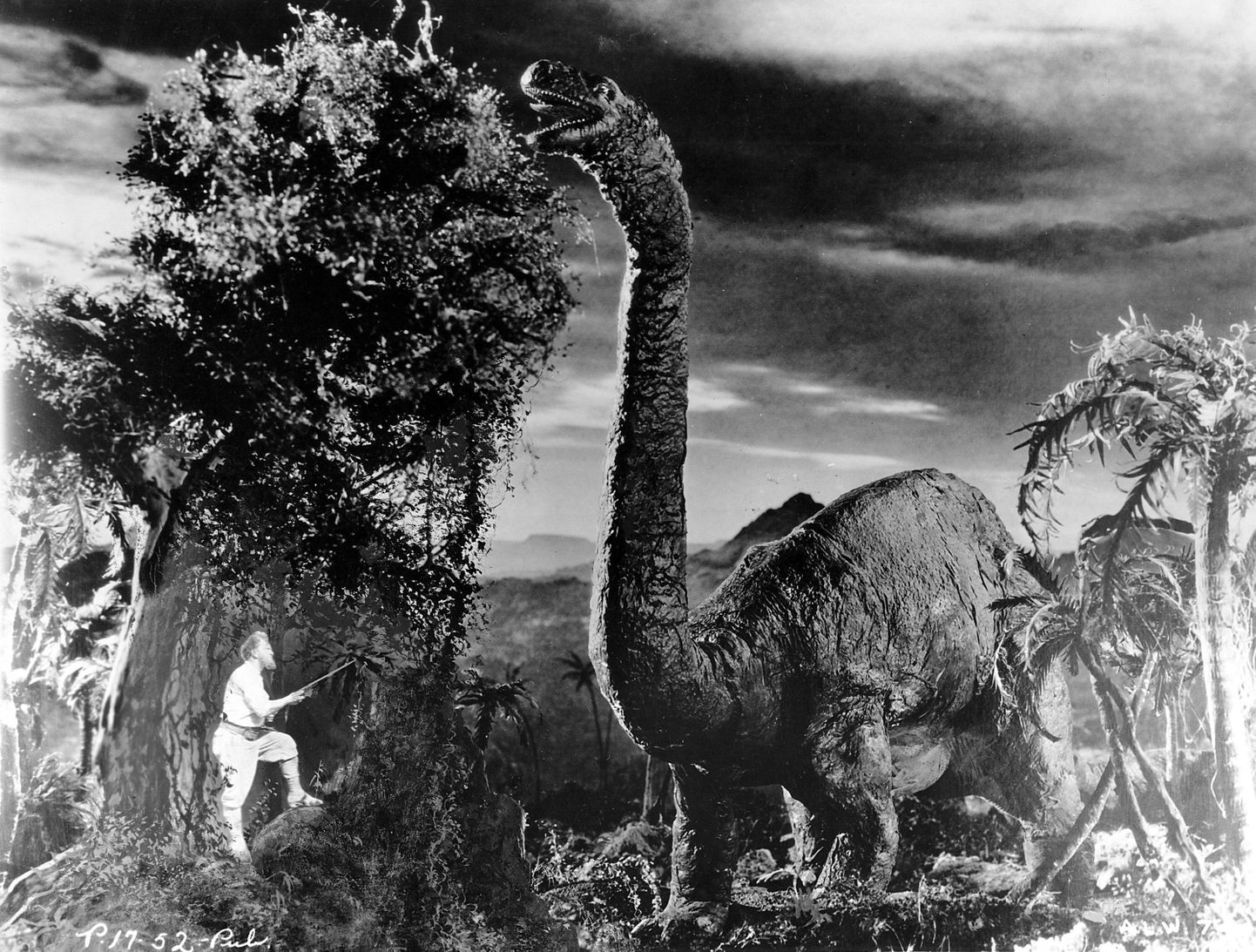 1925. aasta film tõi ekraanile eelajaloolised loomad.