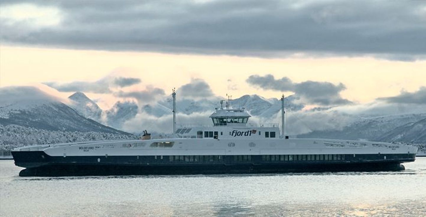 LMG Marini projekteeritud Norra parvlaev Moldefjord.