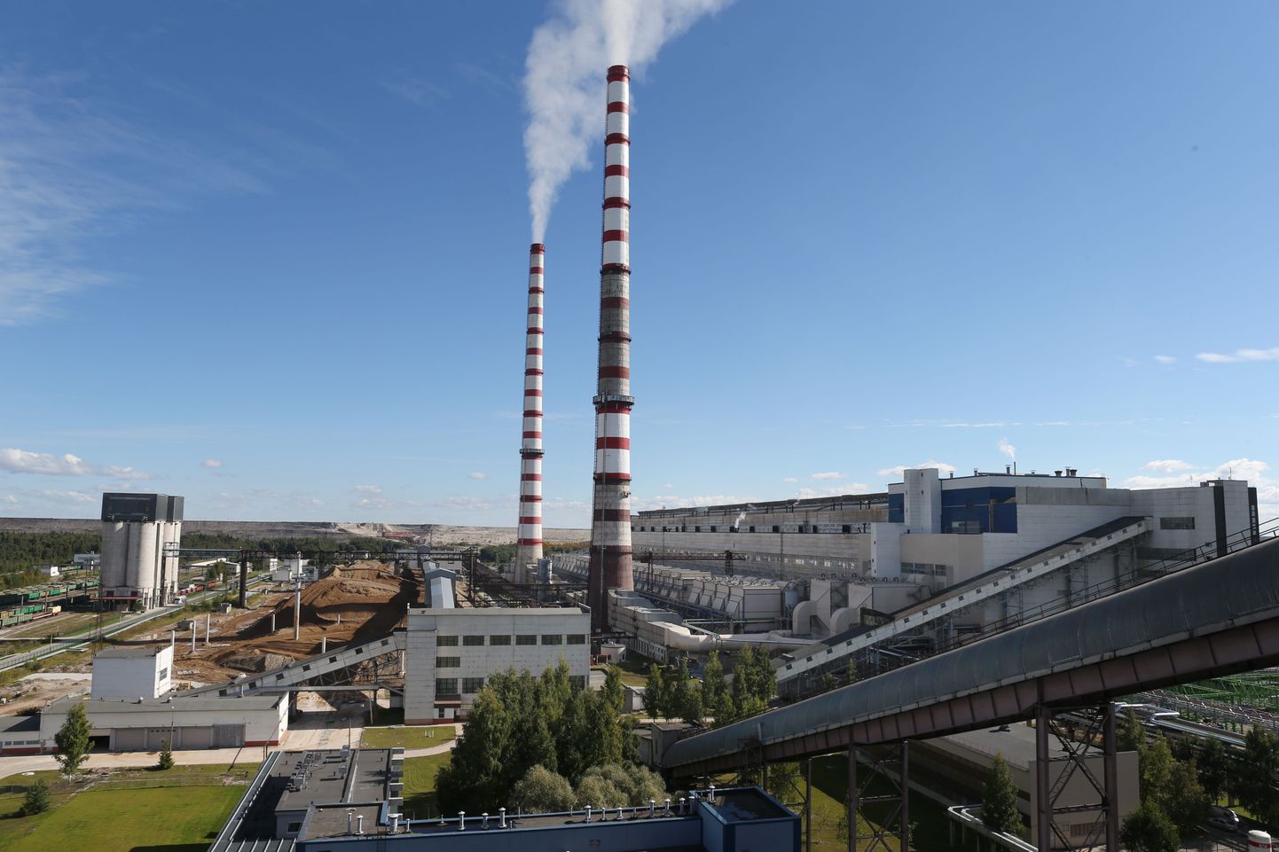 Eesti Energia Narva elektrijaam.