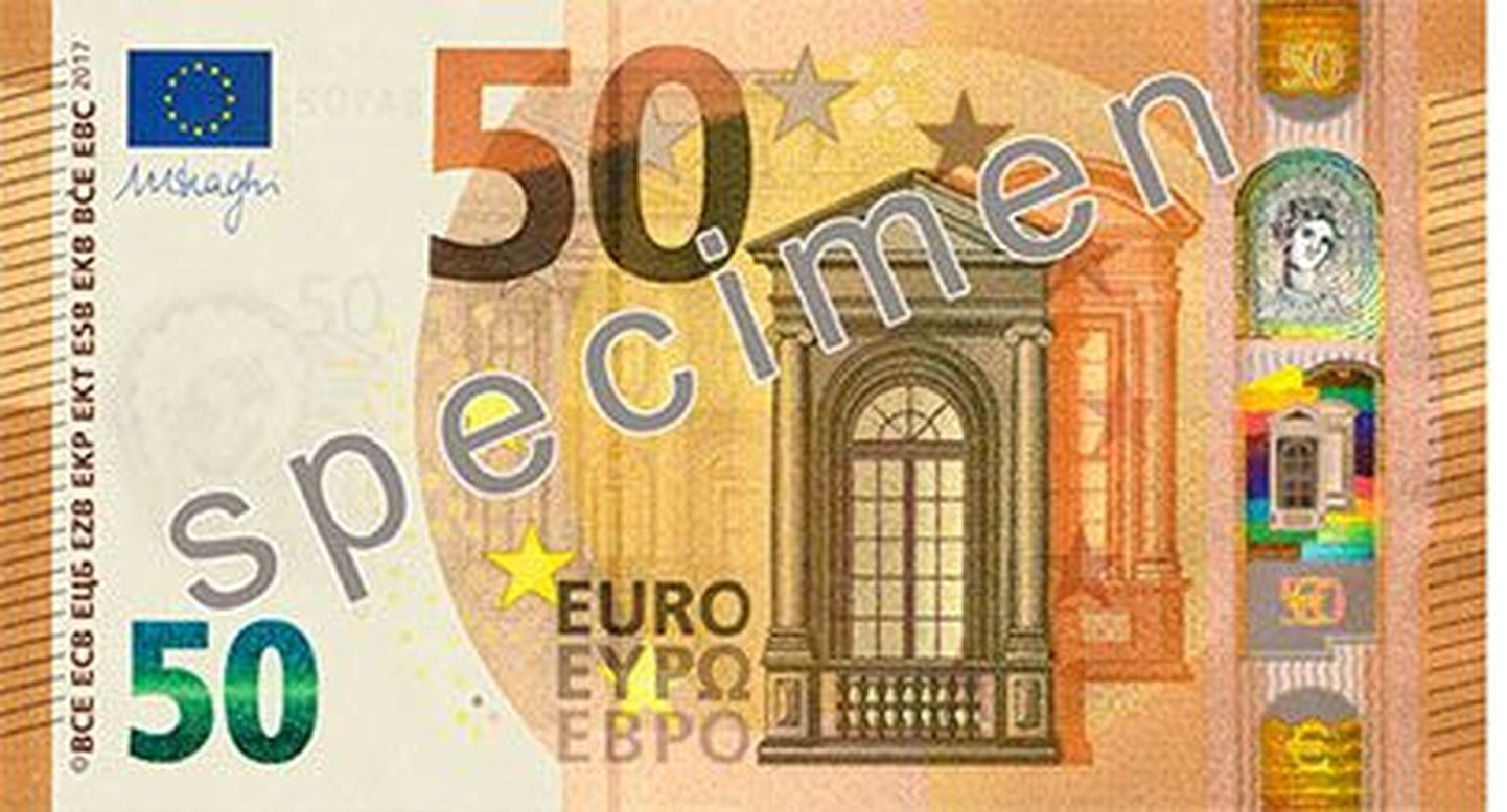 Uus 50-eurone.