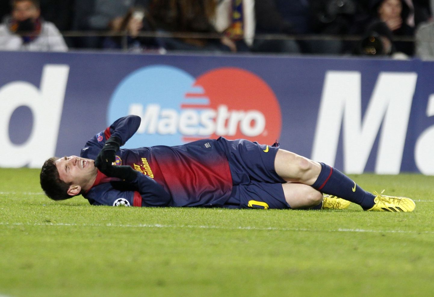 Lionel Messi vigastas eilses mängus põlve.