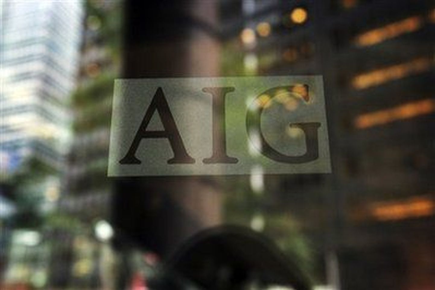 AIG logo.