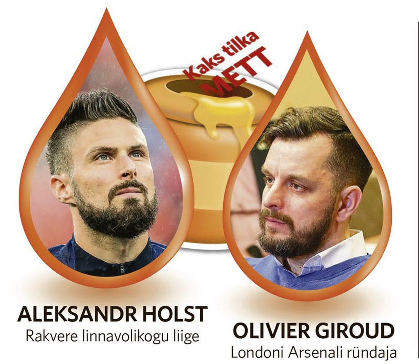 Aleksandr Holst ja Olivier Giroud.