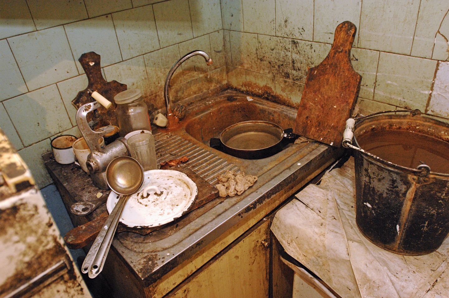 Köök, mida kasutas Tšitaas elav Mihhailovite perekond.