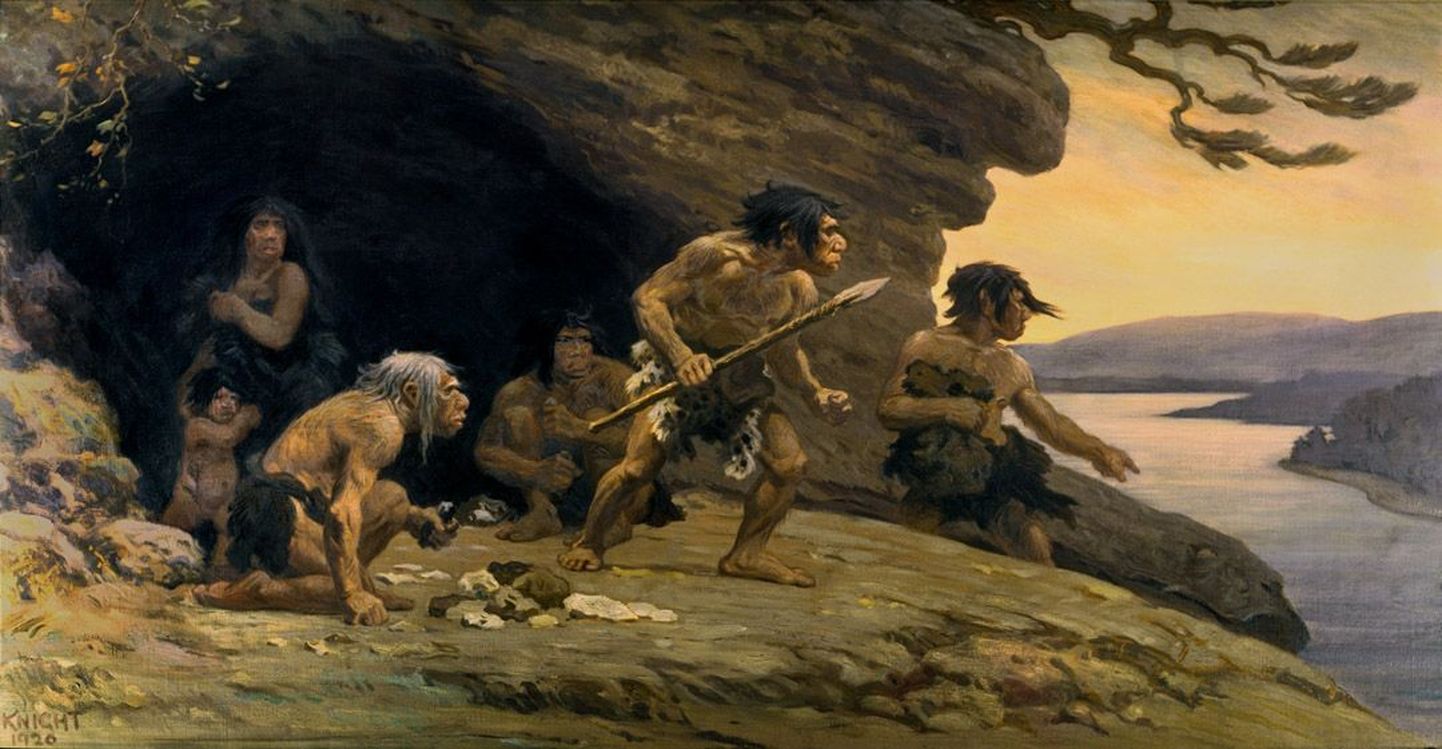 Kunstniku nägemus neandertallastest