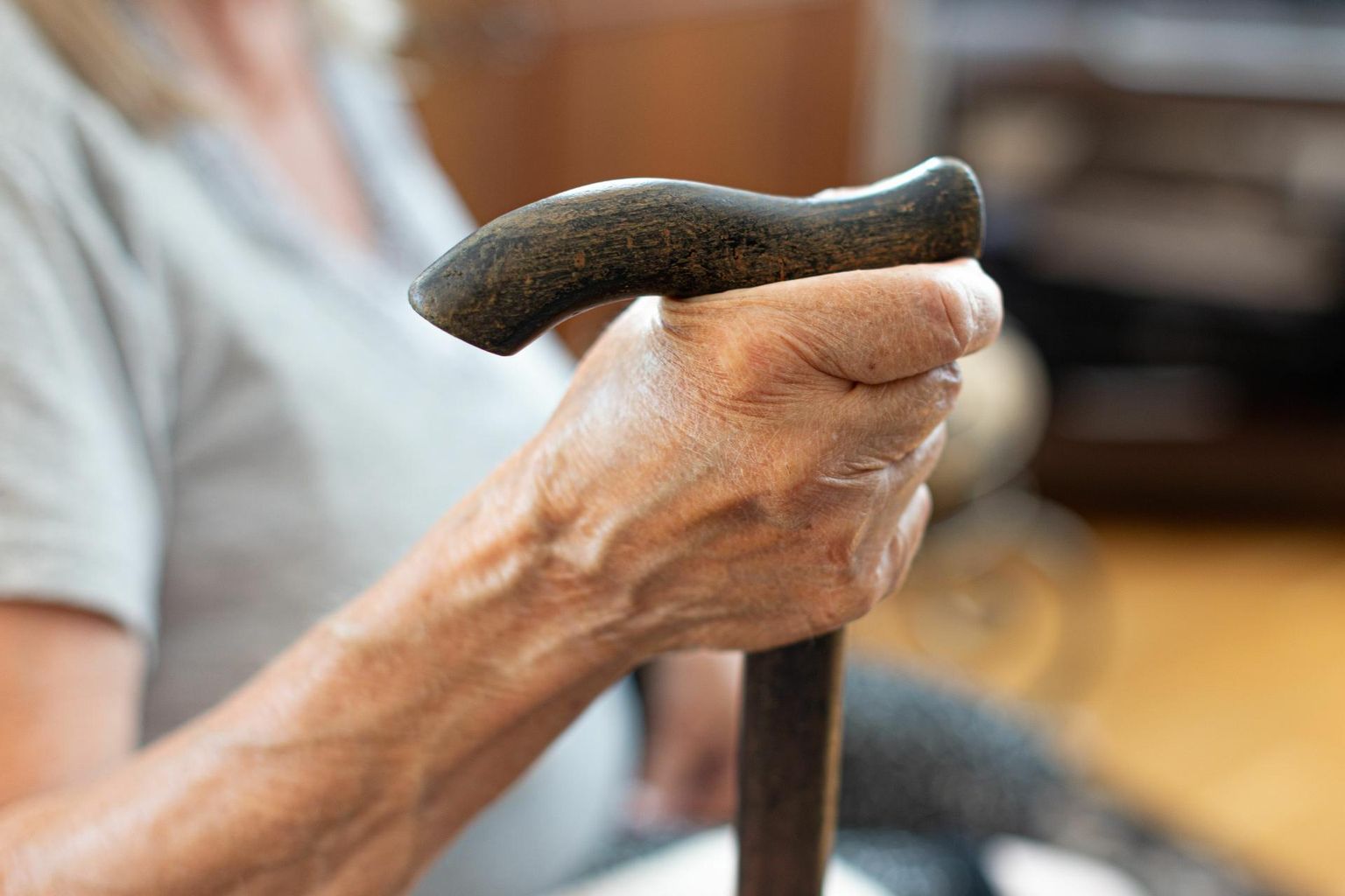 Pensionär. Pilt on illustratiivne.