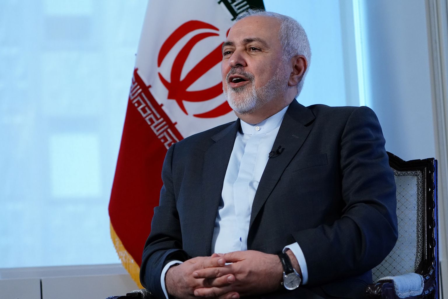 Iraani välisminister Mohammad Javad Zarif kolmapäeval New Yorgis.