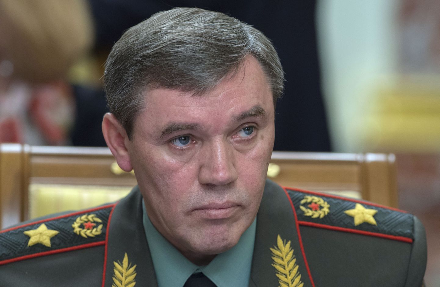 Vene relvajõudude kindralstaabi ülem armeekindral Valeri Gerassimov.