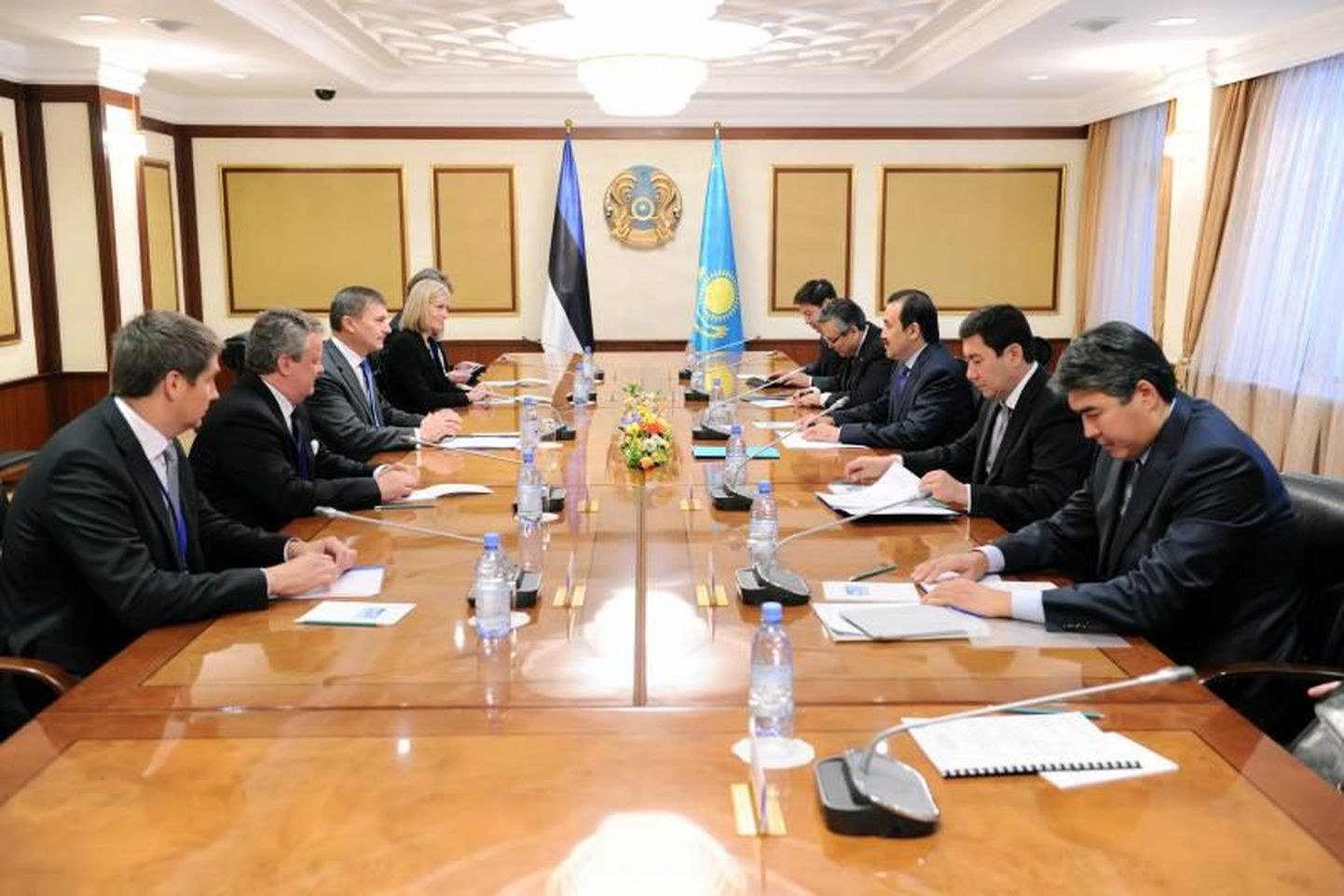 Peaminister Andrus Ansipi kohtumine Kasahstani peaministri Karim Massimoviga.