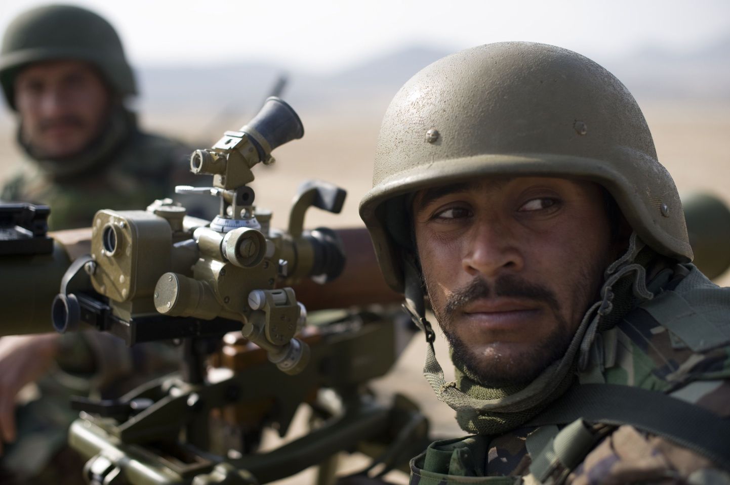 Afganistani sõdur.