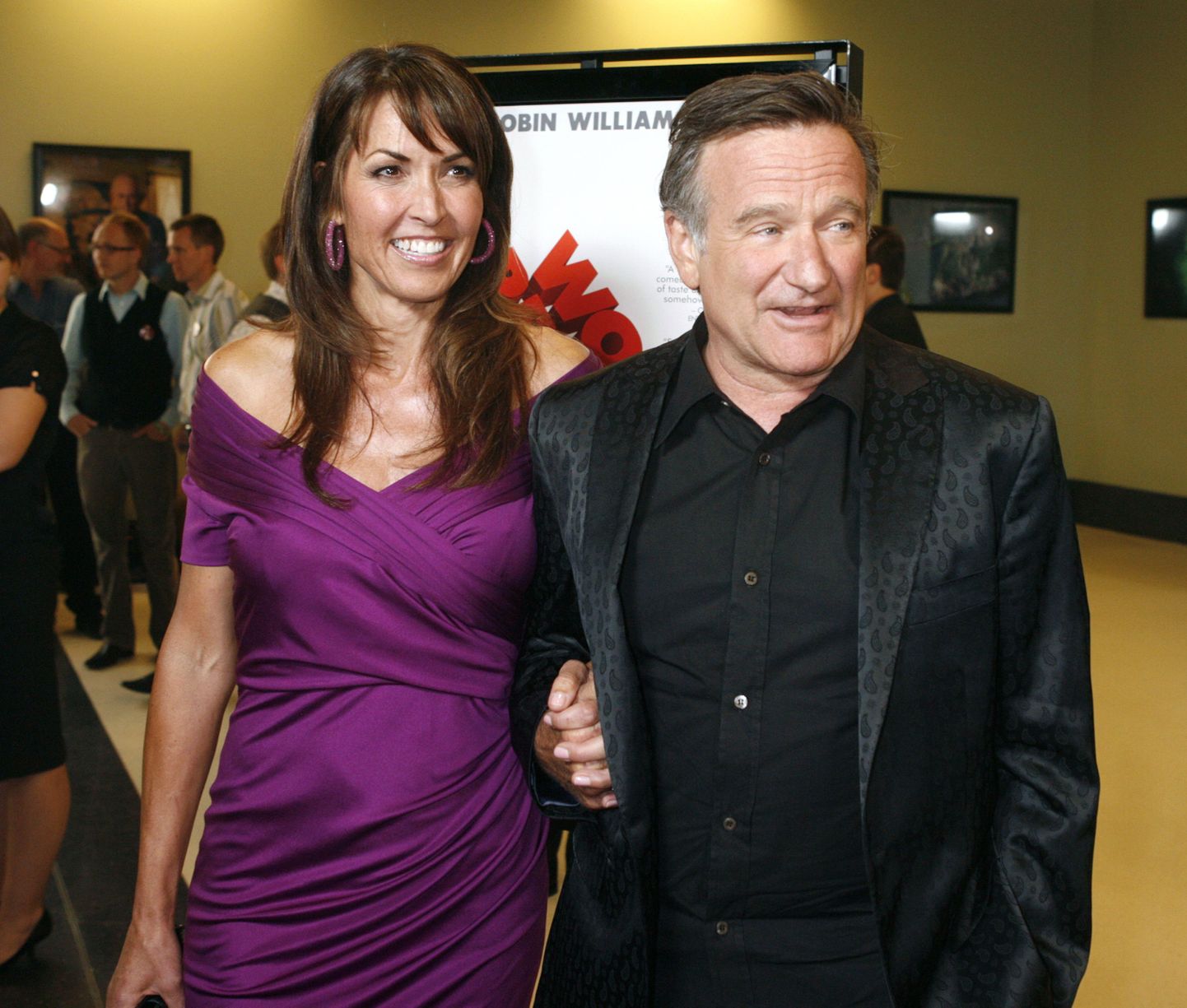 Robin Williams  ja ta naine Susan Schneider