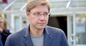 Мэр Риги переступил опасный возраст и получил необычный подарок (ФОТО)