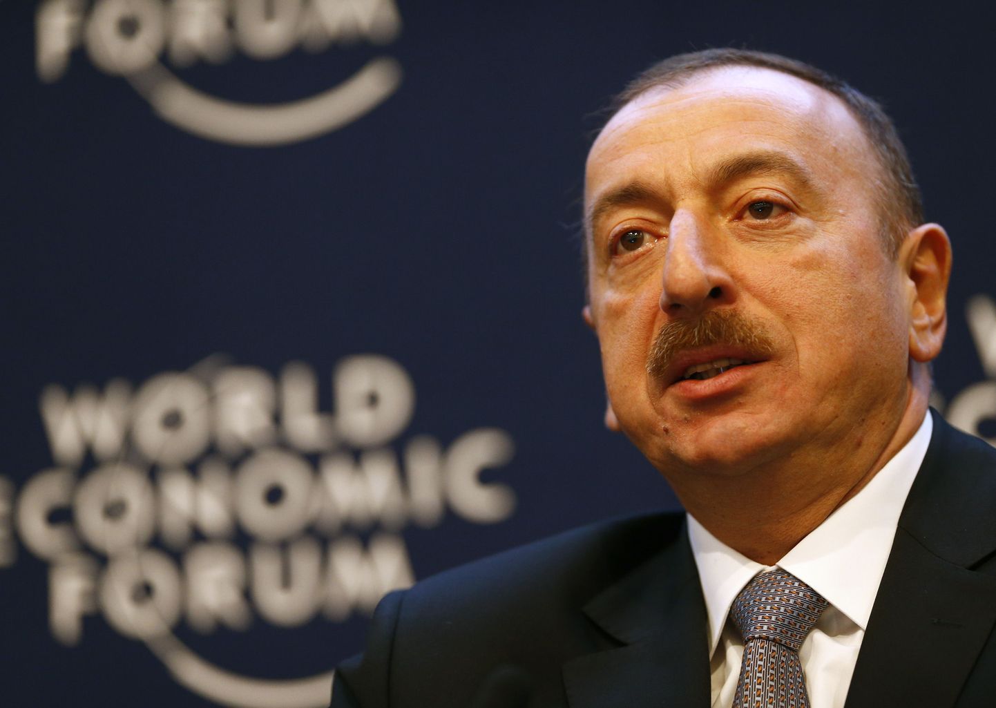Azerbaidžaani president Ilham Aliyev.