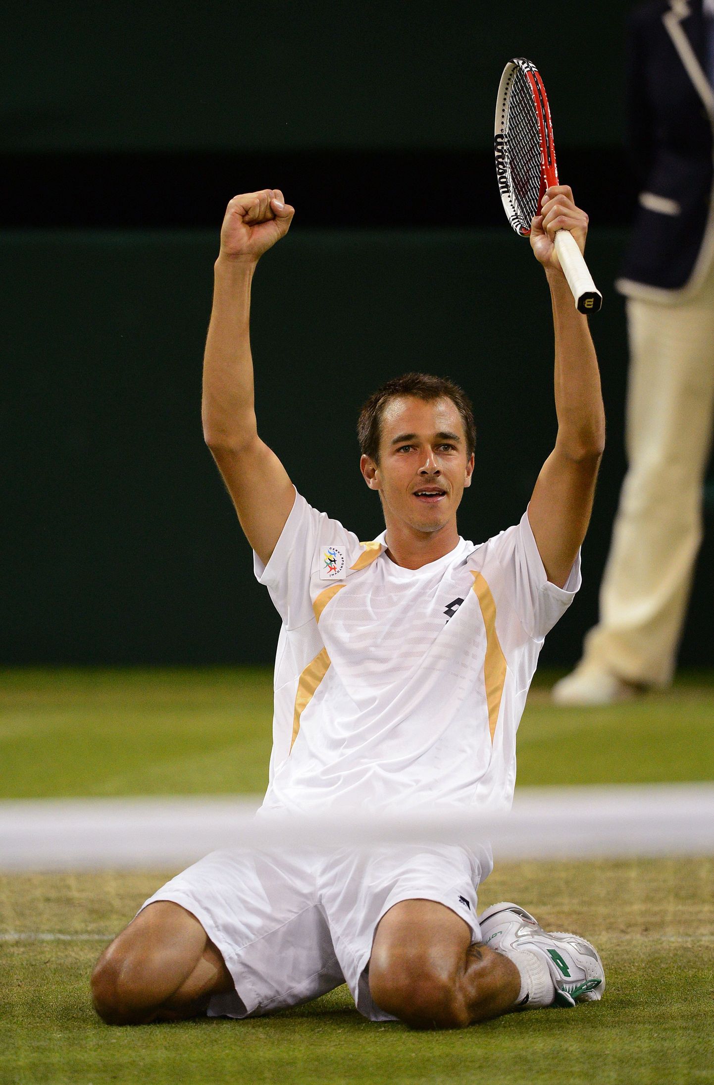 Lukas Rosol sai Wimbledonis karjääri suurima võidu.