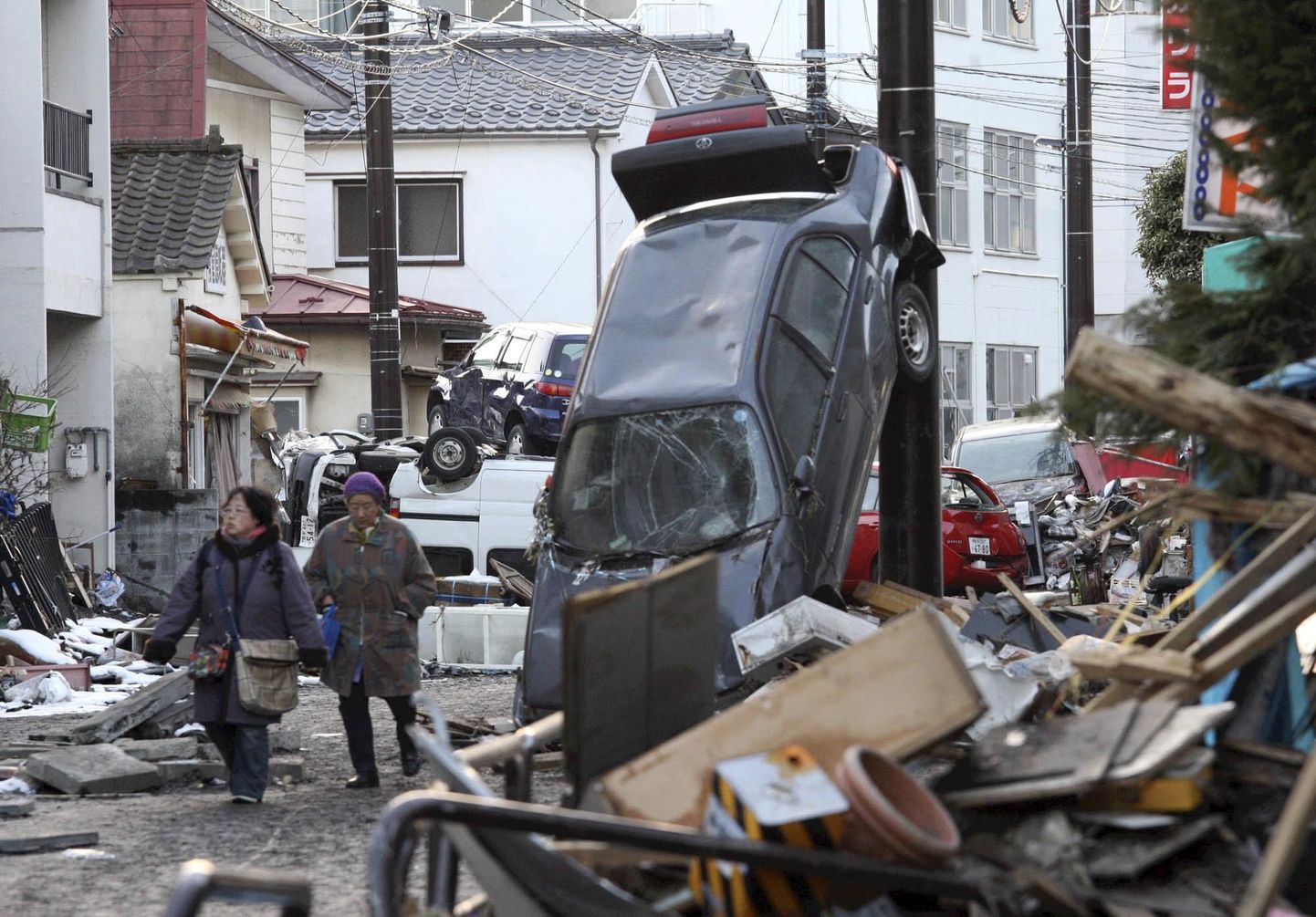 Tsunamis kannatada saanud Kamaishi