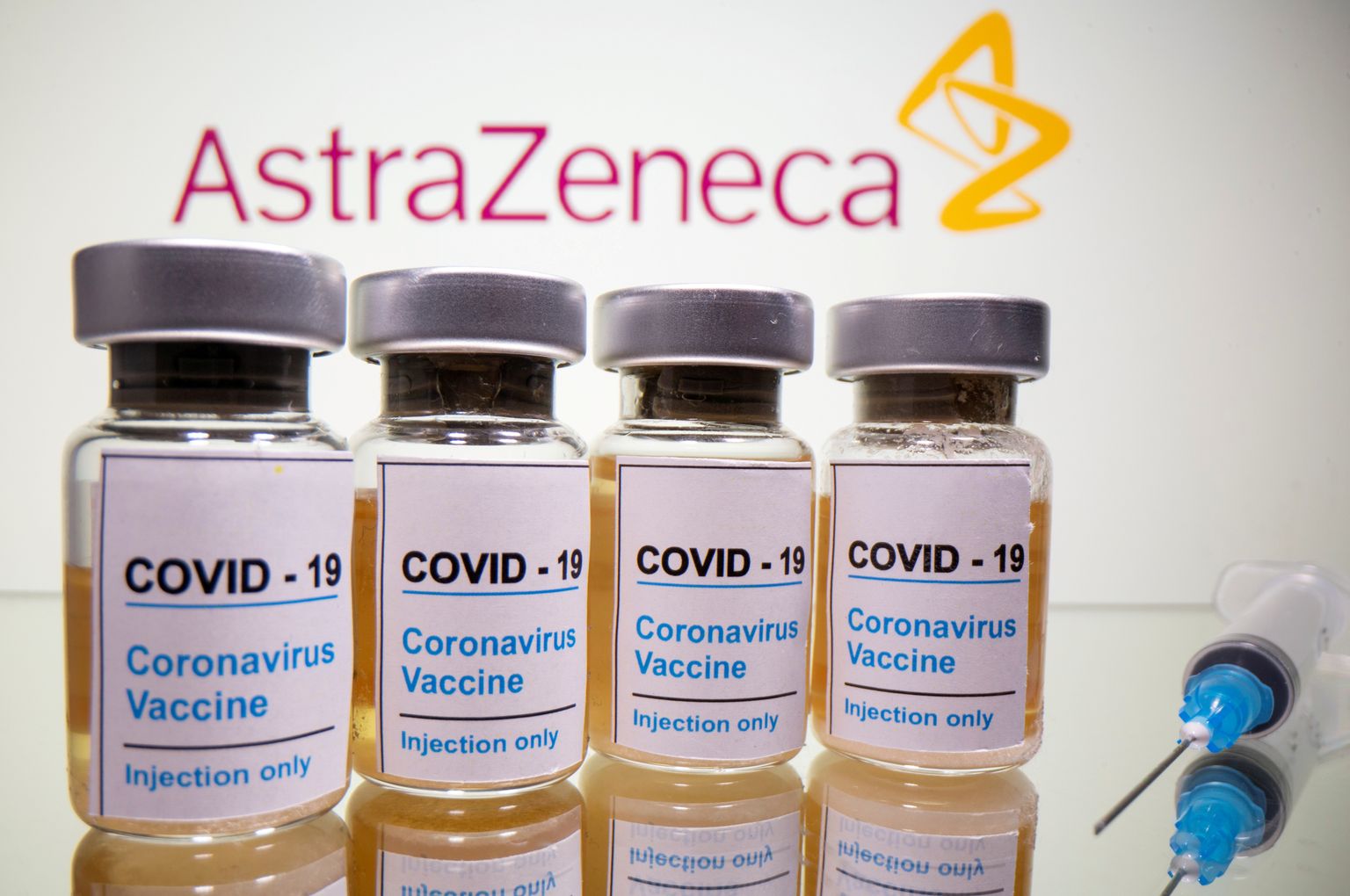 AstraZeneca ja Oxfordi ülikooli koroonavaktsiin.