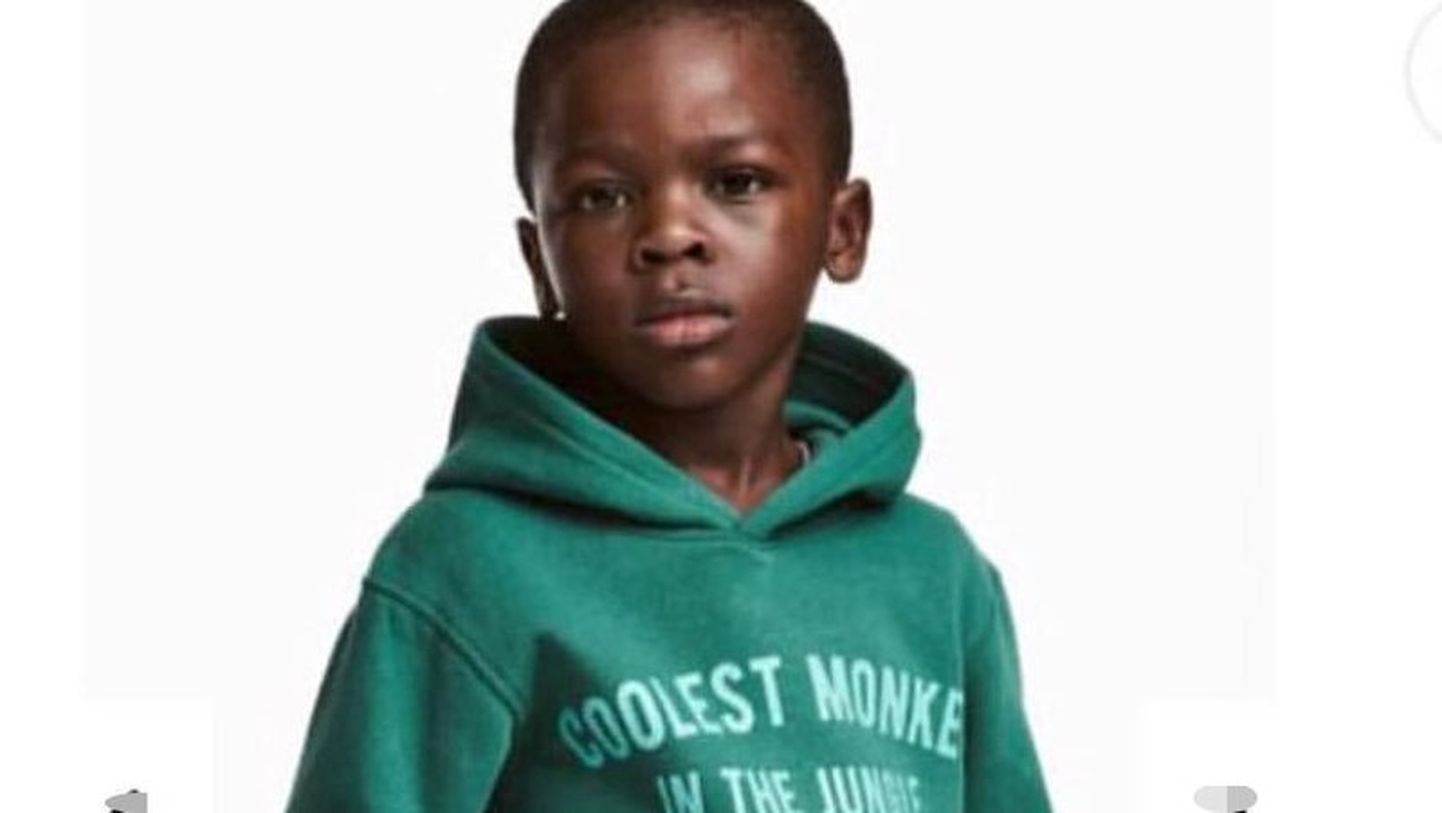 H&M rassistlik reklaam.