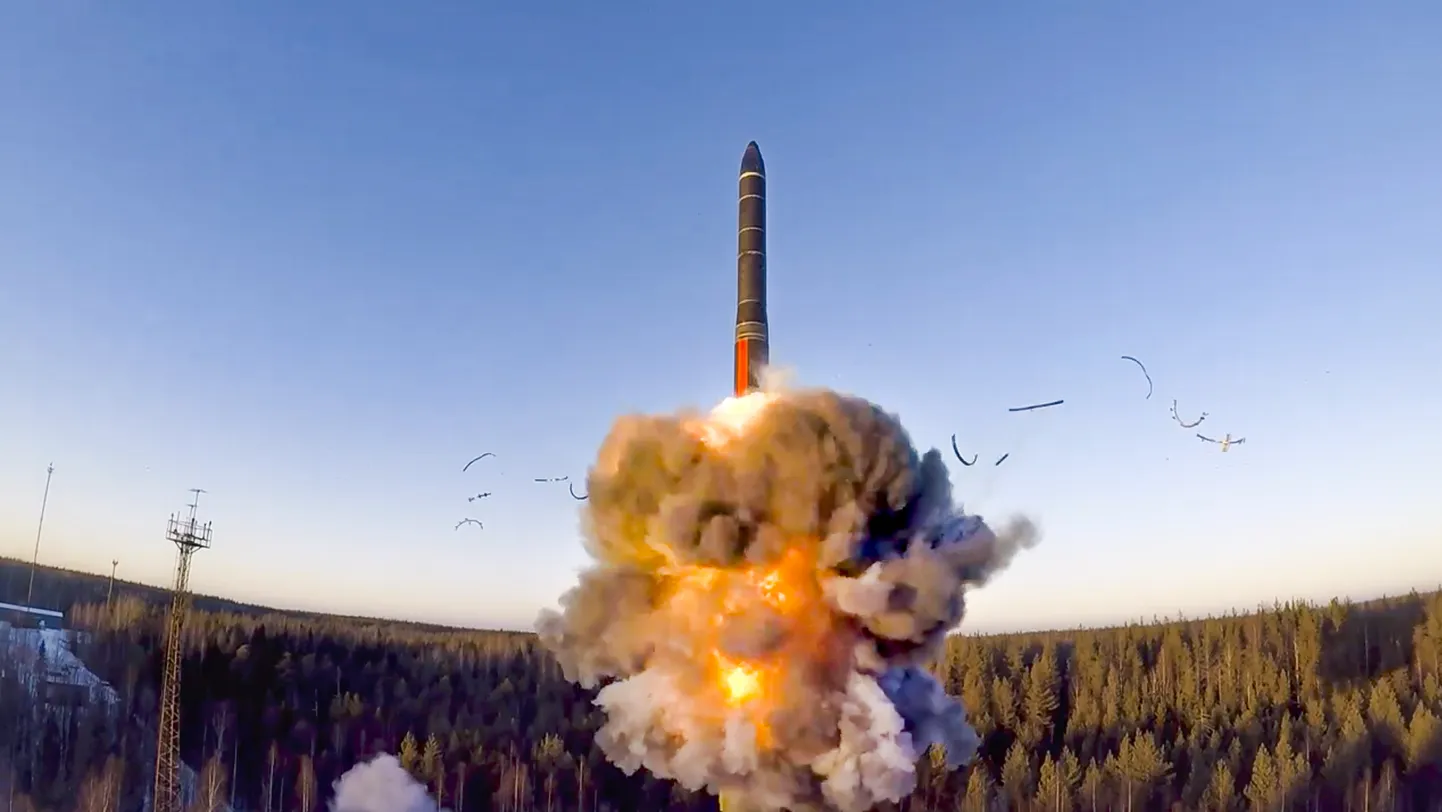 Venemaa raketikatsetus Plesetski polügoonil mullu detsmebris.
