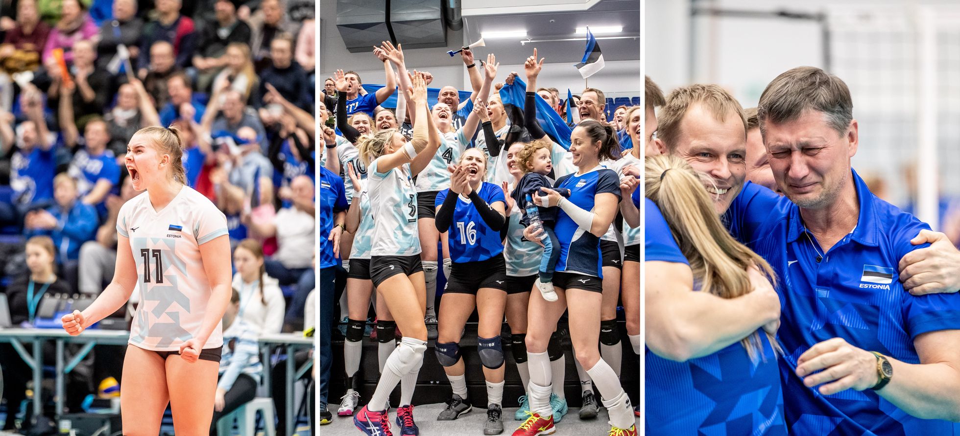 Nädala kolmandal päeval tegi Eesti võrkpalli naiskond ajalugu Soomes, kus põhjanaabreid alistades jõuti EM finaalturniirile.
