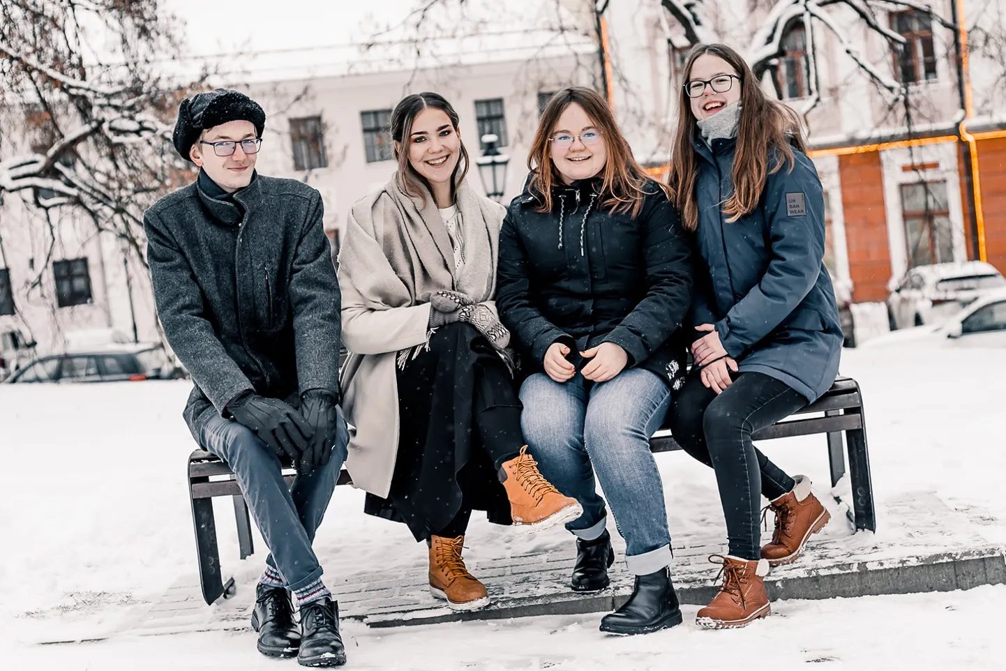 Tartu noortevolikogu liikmed.