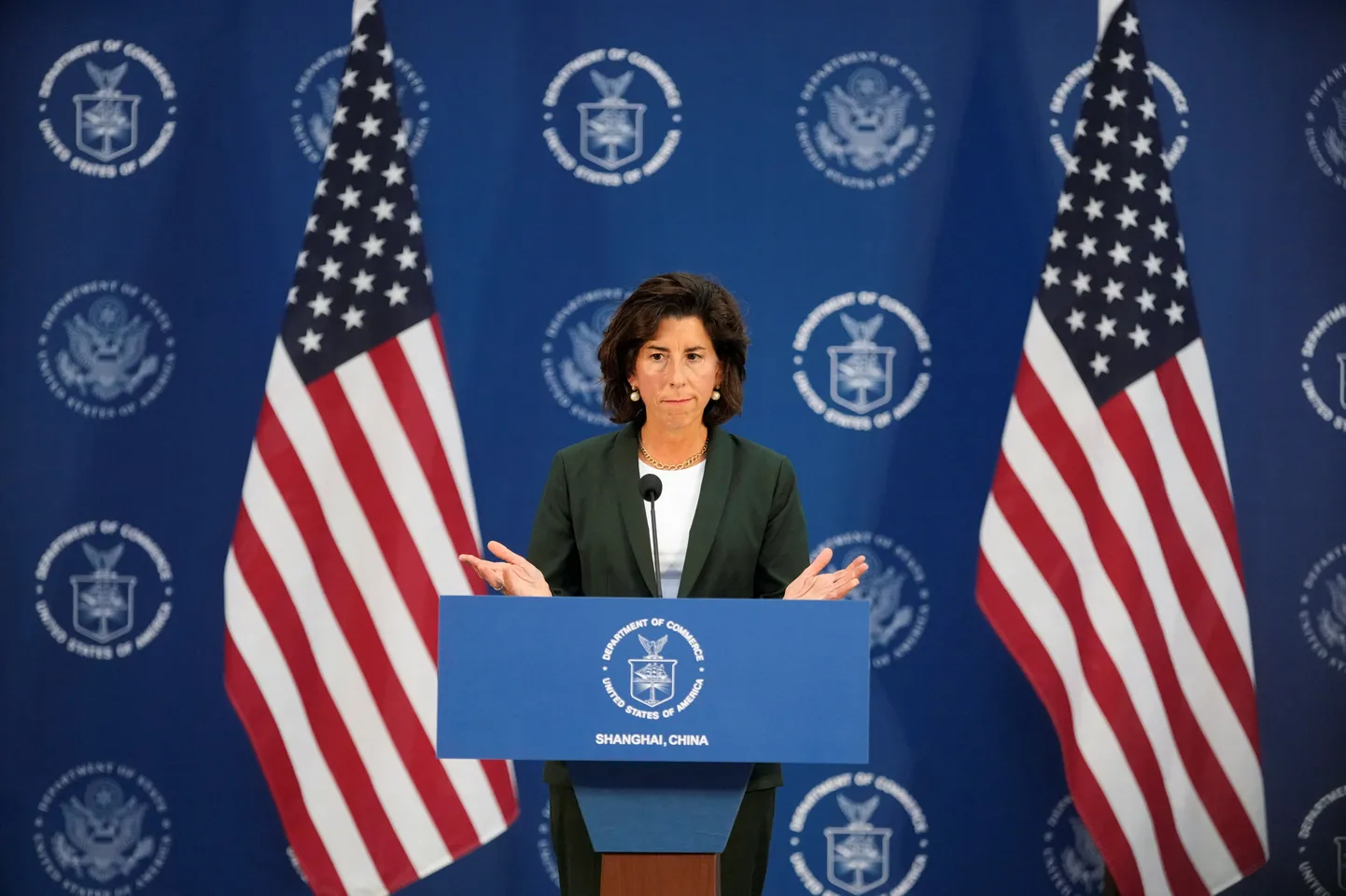 USA kaubandusminister Gina Raimondo.