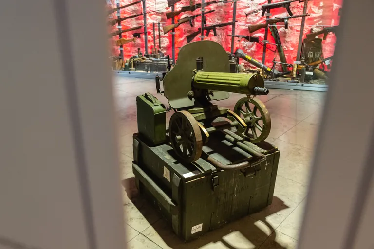 Пулемет в музее оружия Arsenal