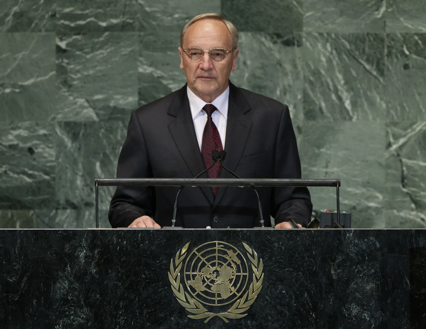 Läti president Andris Bērziņš