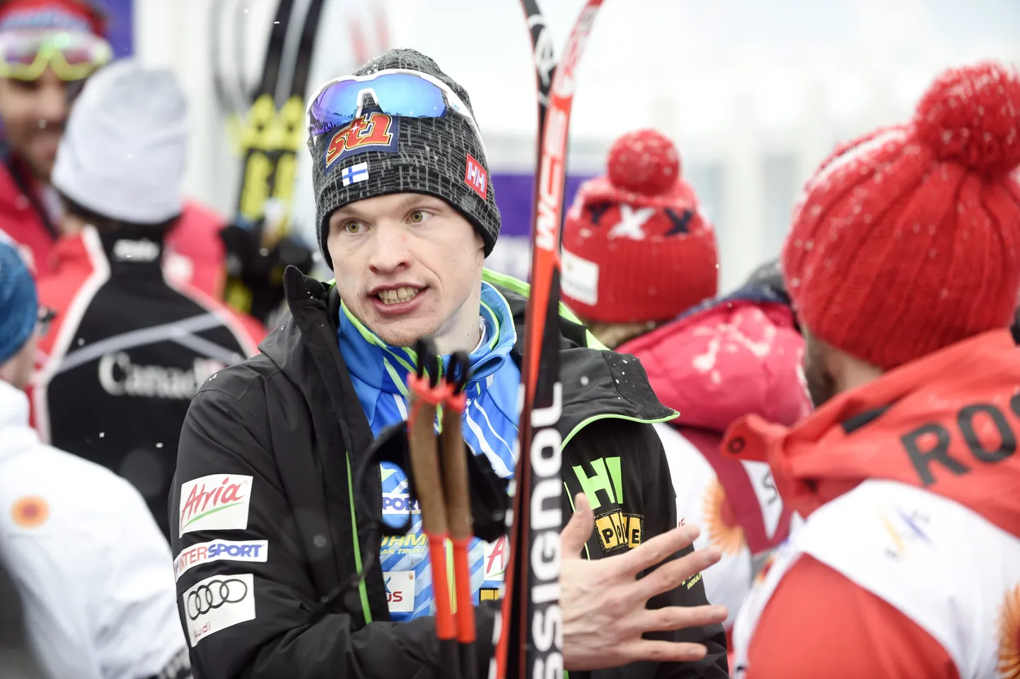 Iivo Niskanen pärast eilset valusat meeste paarissprindi finaali.