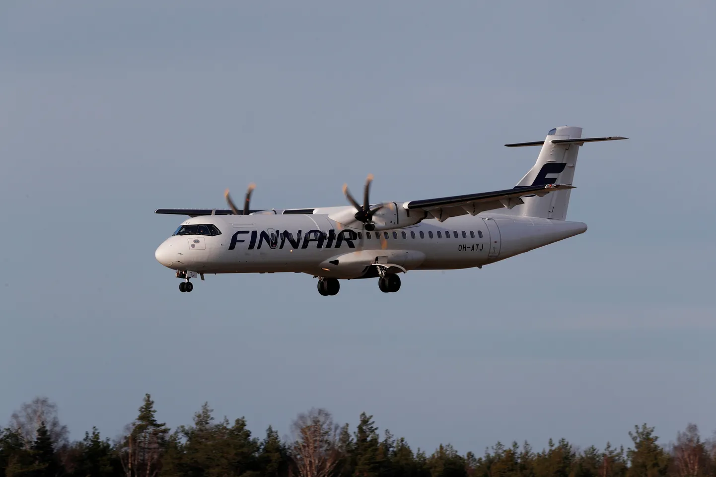 Самолет Finnair.