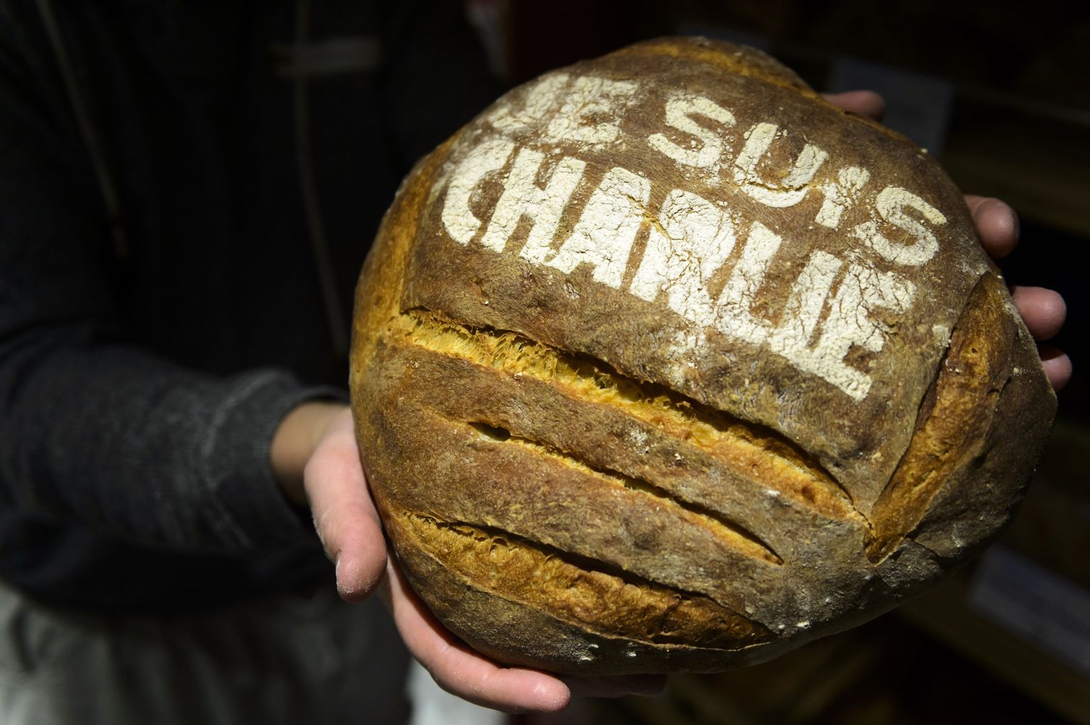 Šveitsi leib «Je suis Charlie»
