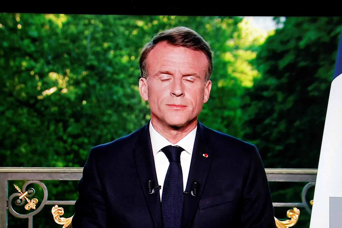 Prantsusmaa president Emmanuel Macron kuulutas välja 30. juuniks erakorralised parlamendivalimised