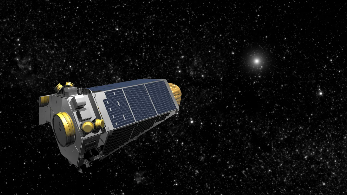NASA kunstniku joonistus Kepleri kosmoseobservatooriumist