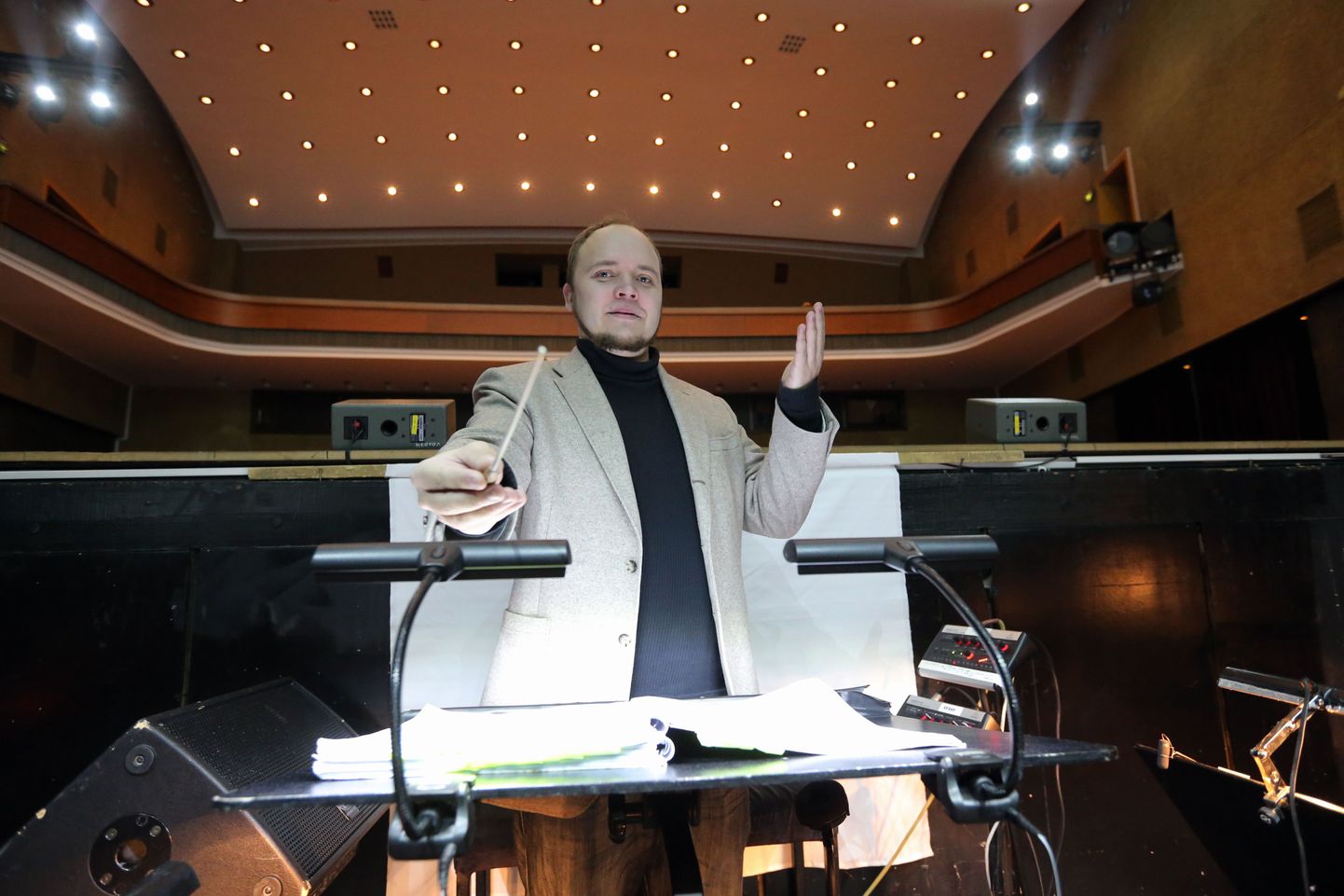 Martin Sildos on sügisest 2014 Vanemuise dirigent.