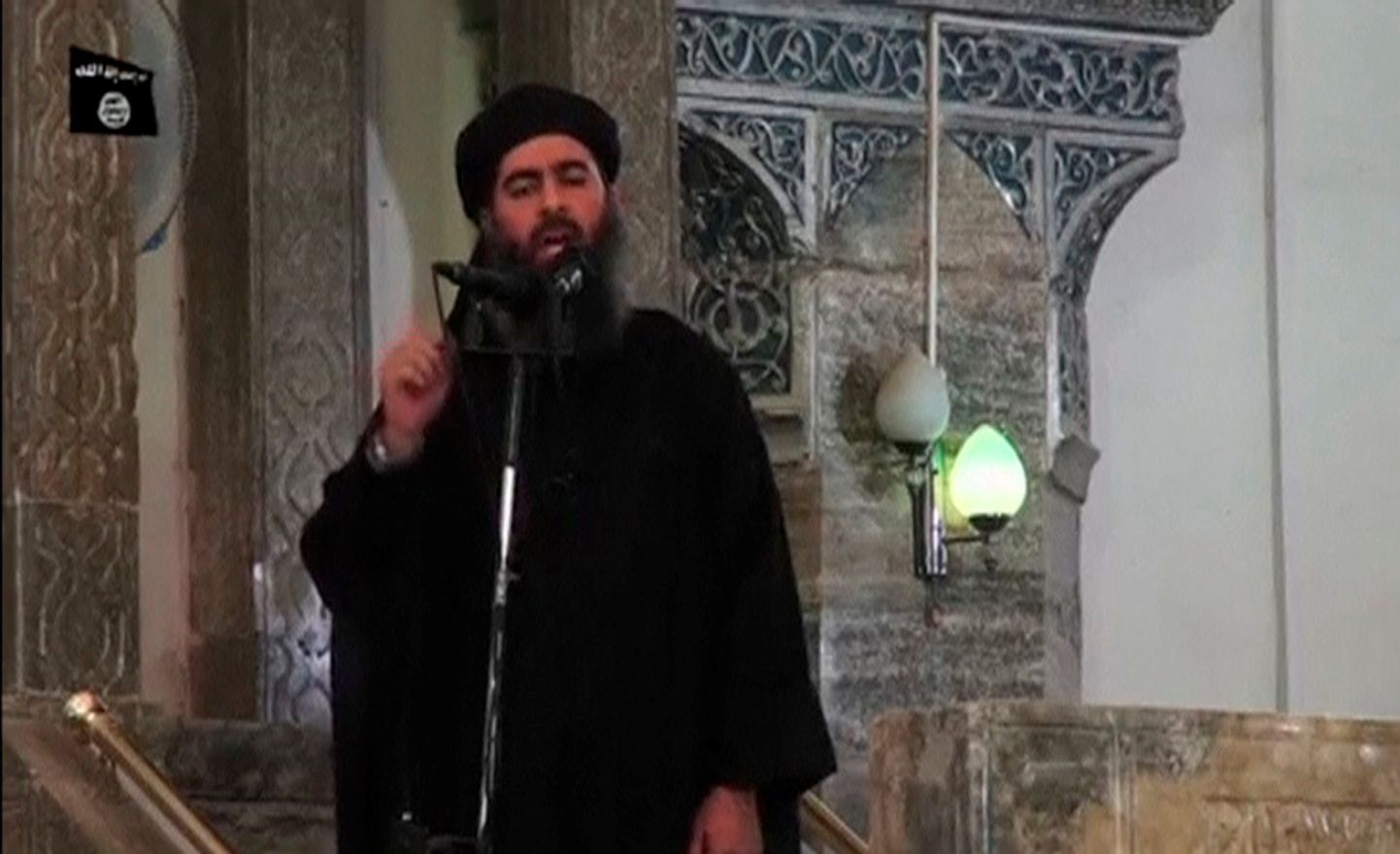 Džihādistu grupējuma "Islāma valsts" līderis Abu Bakrs al Bagdadi