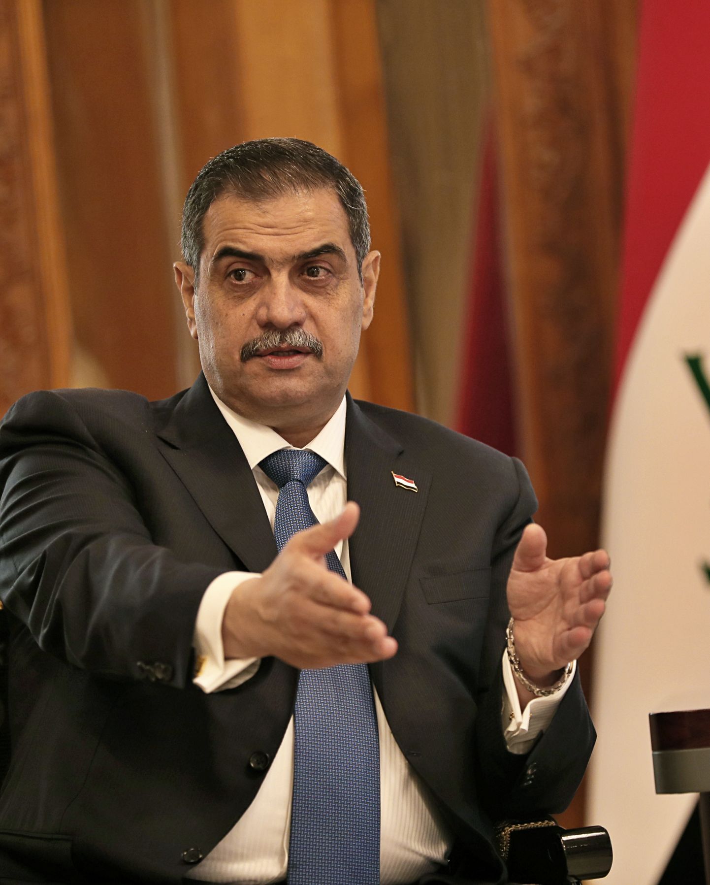 Iraagi kaitseminister Najah al-Shammari 2019. aasta oktoobris.