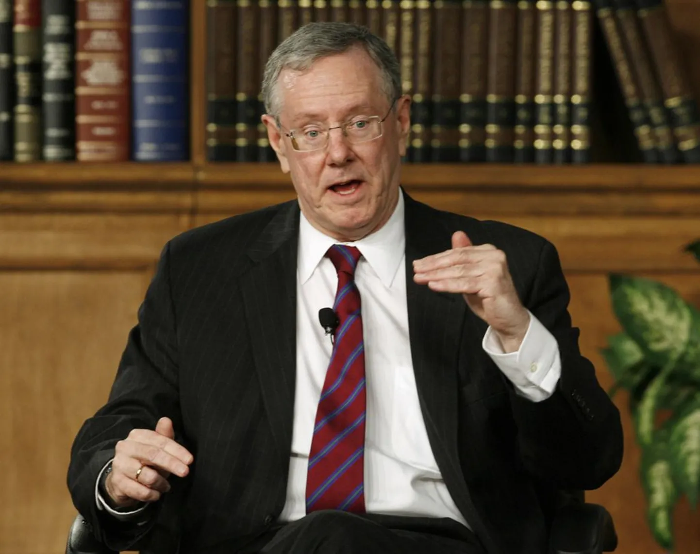 Pildil majandusajakirja Forbes juht Steve Forbes.