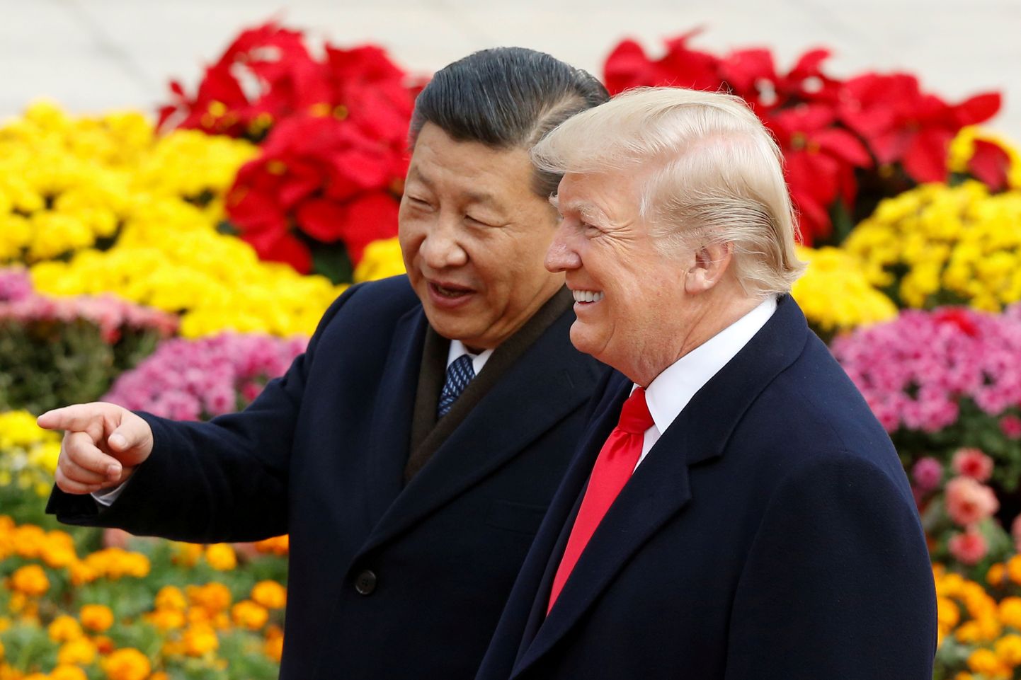 USA president Donald Trump ja Hiina liider Xi Jinping.